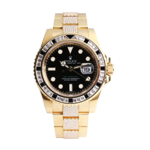 Rolex GMT-Master II 116748SANR Iced Out Replica