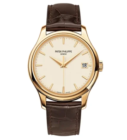 patek-philippe-calatrava-steel-gold-leather