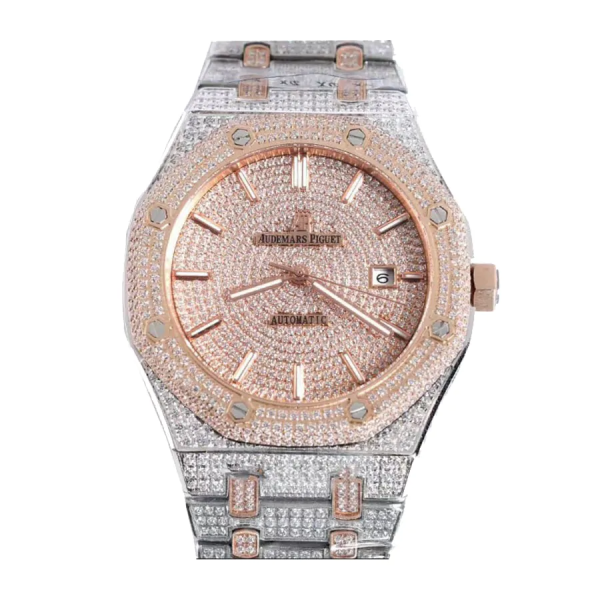 Audemars Piguet Royal Oak Selfwinding 15400SR.OO.1220SR.01 Iced Out