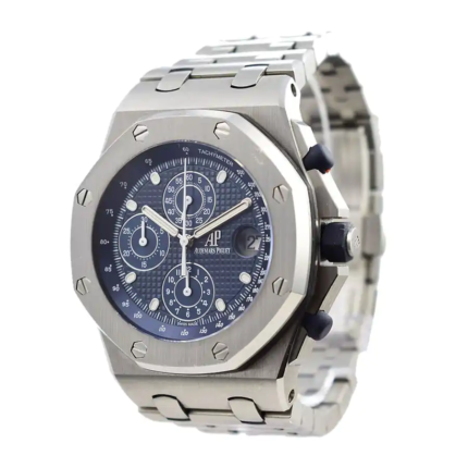 Audemars Piguet Royal Oak Offshore Chronograph Blue Dial 26237ST.OO.1000ST.01 Replica