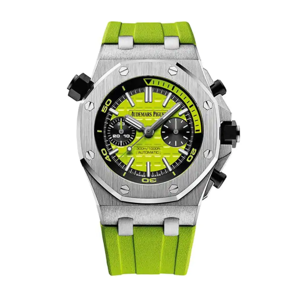 Audemars Piguet Royal Oak Offshore Diver Chronograph Green 26703ST.OO.A038CA.01 Replica