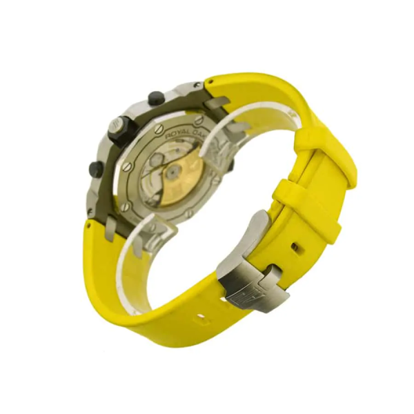 Audemars Piguet Royal Oak Offshore Diver Chronograph Yellow 26703ST.OO.A051CA.01 Replica