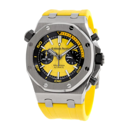 Audemars Piguet Royal Oak Offshore Diver Chronograph Yellow 26703ST.OO.A051CA.01 Replica