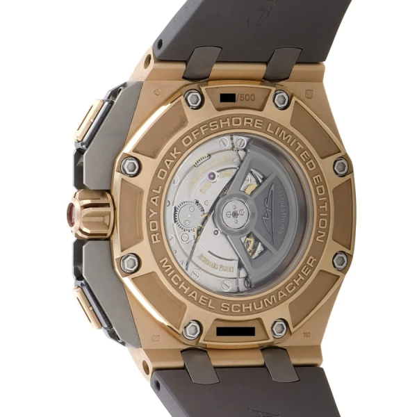 Audemars Piguet Royal Oak Offshore Michael Schumacher Gold 26568OM.OO.A004CA.01 Replica