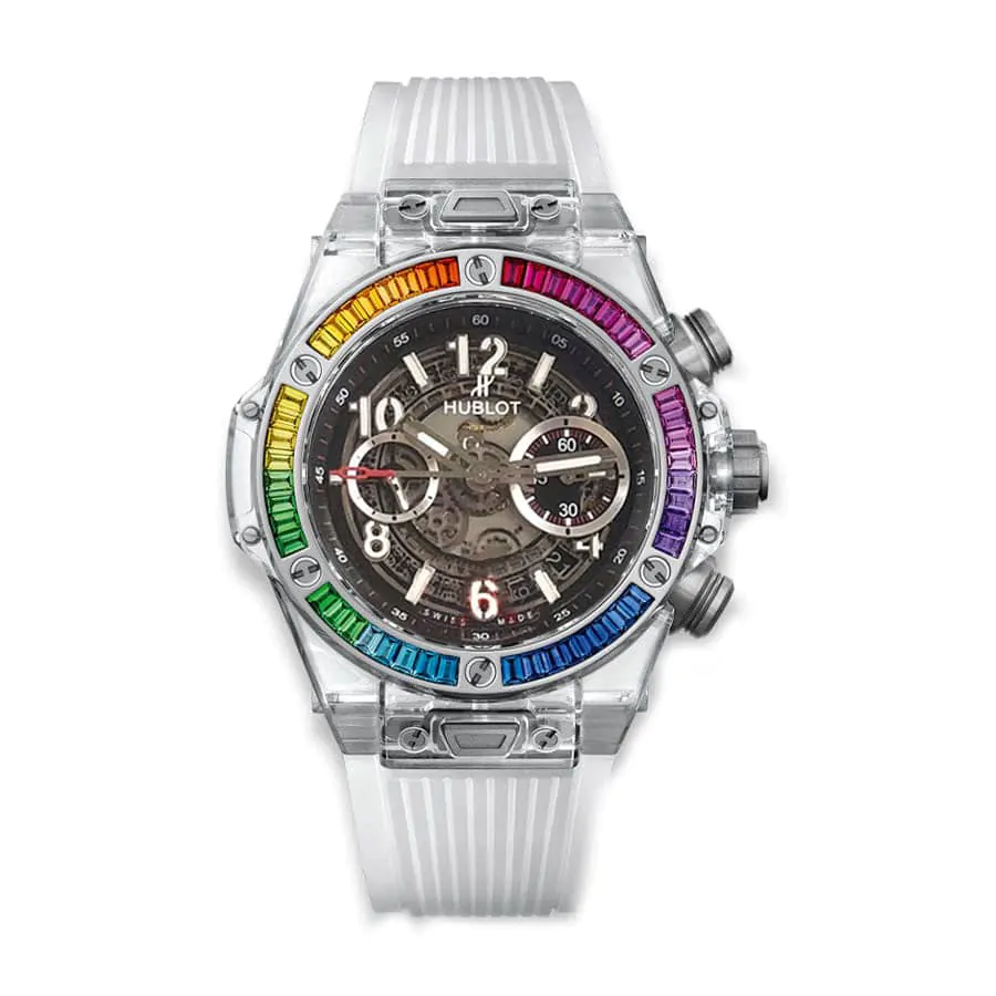 Hublot rainbow sapphire on sale
