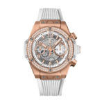 Hublot Big Bang Unico Rose Gold Baguettes 411.JX.4802.RT.1904 Replica