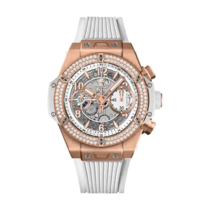 Hublot Big Bang Unico Rose Gold Baguettes 411.JX.4802.RT.1904 Replica