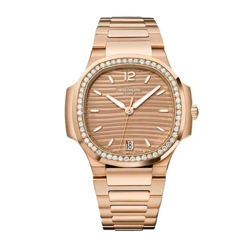 patek-philippe-rose-gold-dial-diamond-replica-watch