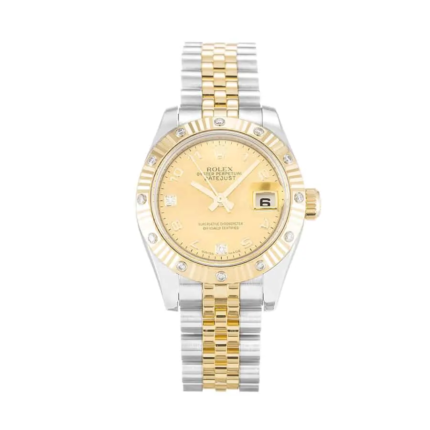 Rolex Datejust 179313 Diamond Champagne Dial Replica