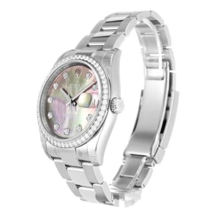 Rolex Datejust 116244 Diamond Bezel Pink Dial Replica