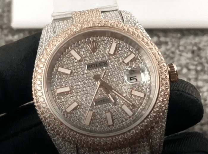 Rolex Datejust Iced Out 126303 Replica