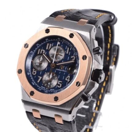 Audemars Piguet Royal Oak Offshore Rose Gold Blue 26471SR.OO.D101CR.01 Replica