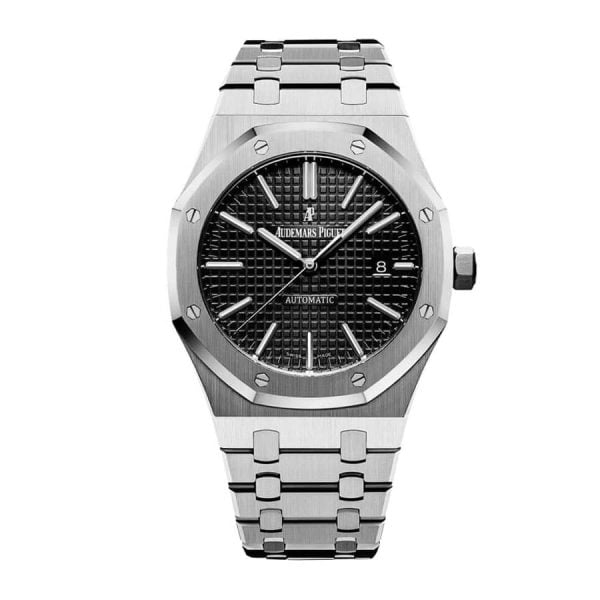 AP Royal Oak Jumbo Black Dial 15400ST.OO.1220ST.01