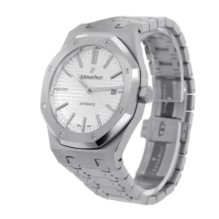 AP Royal Oak Selfwinding White Dial 15400ST.OO.1220ST.02
