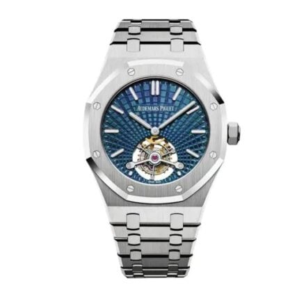 Audemars Piguet Royal Oak Tourbillon Extra-thin 26522TI.OO.1220TI.01 Blue Index Replica