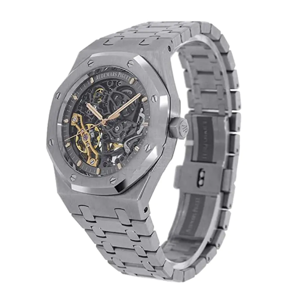 Audemars Piguet Royal Oak 41 Stainless Steel Openworked Watch Skeleton Dial Replica