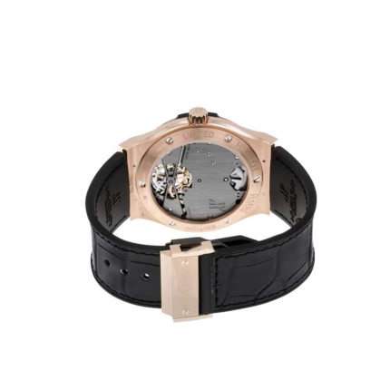 Hublot Classic Fusion Tourbillon Best Edition With Diamond Black Dial Replica
