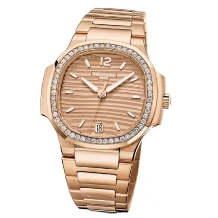 patek-philippe-rose-gold-dial-diamond-replica-watch