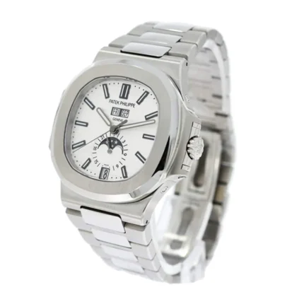 patek-philippe-steel-white-dail-replica-watch