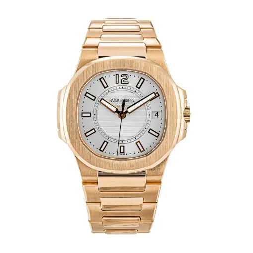patek-philippe-rose-gold-white-dial-replica-watche