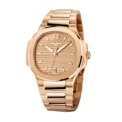 Patek-Philippe-Nautilus-rose-gold-dial-Replica-watch