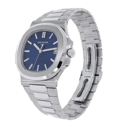 Patek-Philippe-Nautilus-Blue-dial-steel-Replica
