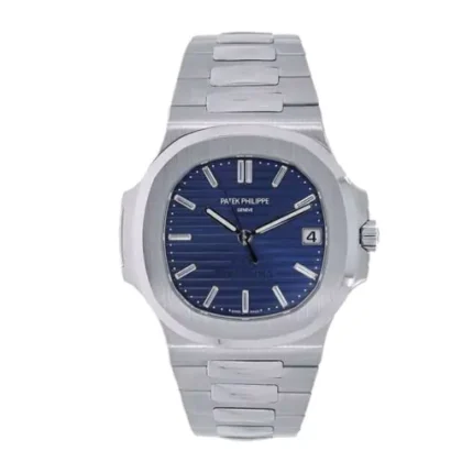 Patek-Philippe-Nautilus-Blue-dial-steel-Replica