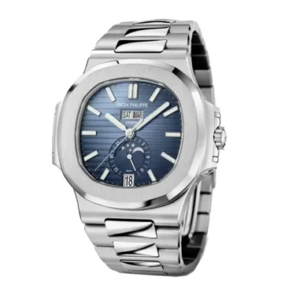 patek-philippe-nautilus-steel-blue-dial-replica-watch