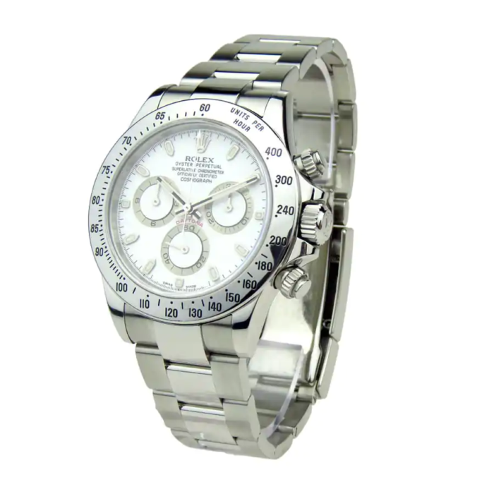 Rolex Daytona 116520-0016 White Replica