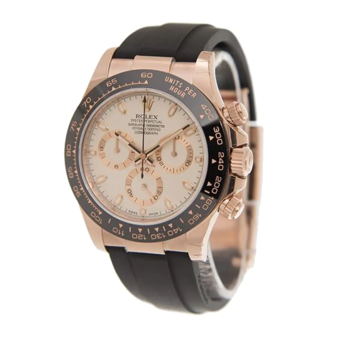 Rolex Daytona 116515LN Everose Gold Ivory Replica