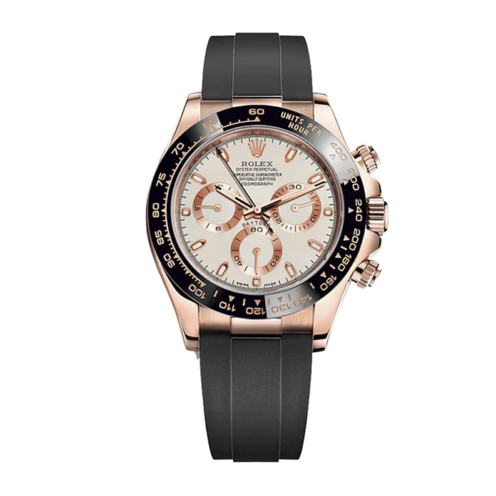 Rolex Daytona 116515LN Everose Gold Ivory Replica