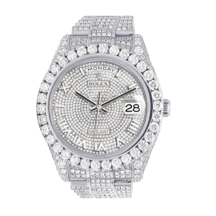 Rolex Datejust II White Gold Diamond Replica
