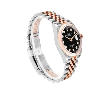 Rolex Datejust 126231 Everose Gold Diamond Dial Replica