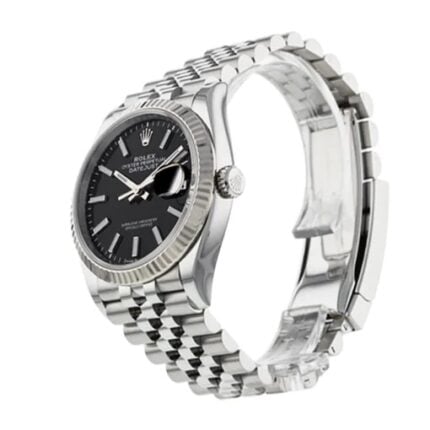 Rolex Datejust 126234 White Gold Black Dial Replica