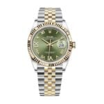 Rolex Datejust 126283RBR Green Dial Jubilee Replica