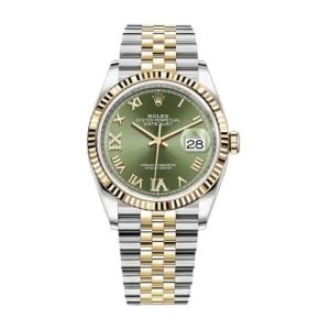 Rolex Datejust 126283RBR Green Dial Jubilee Replica