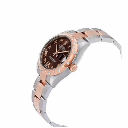 Rolex Datejust 178341 Chocolate Roman Diamond Dial Replica