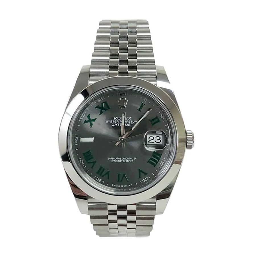 Rolex Datejust II 126300 0014 Grey Roman Dial Replica JF Factory