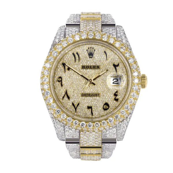 Rolex Datejust Two Tone Diamond Replica