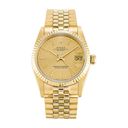 Rolex Datejust 6824 Champagne Baton Dial Replica