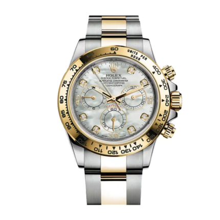 Rolex Daytona 116523 MOP Diamond Two Tone Replica