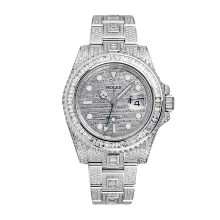 Rolex GMT-Master II 116710LN Iced Out Replica