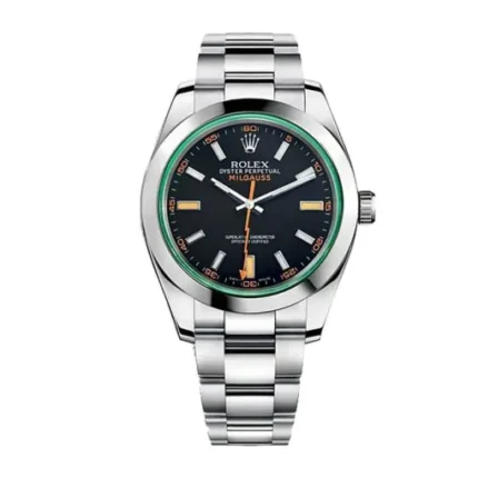Rolex Milgauss M116400GV-0001 Green Crystal Replica