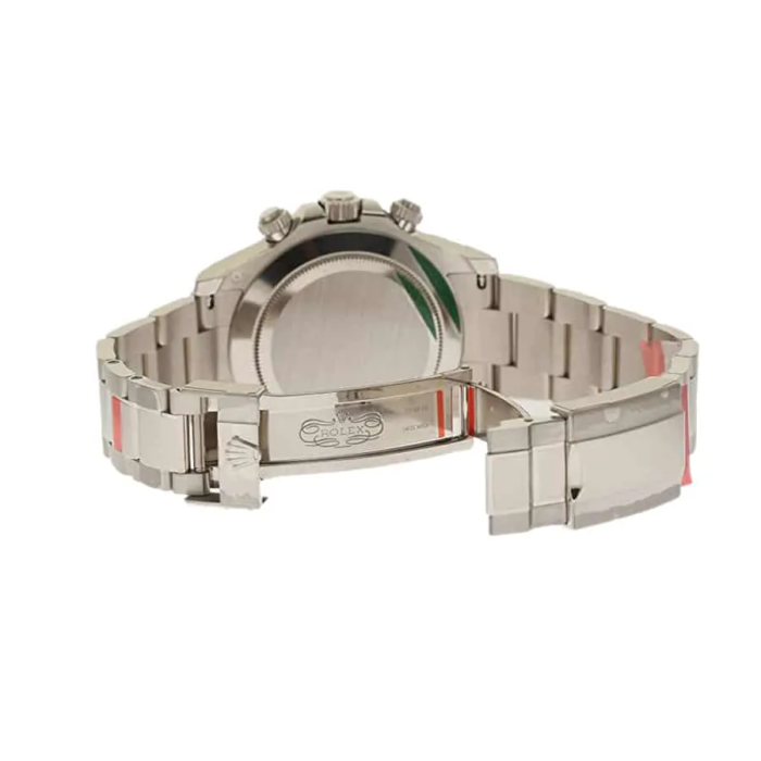 Rolex Daytona 116509 White Gold Silver Replica