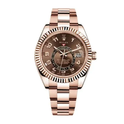 Rolex Sky-Dweller 326935-0003 Chocolate Rose Gold Replica