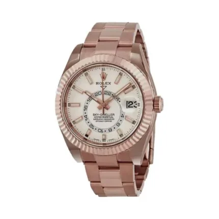 Rolex Sky-Dweller 326935 Rose-Gold White Replica
